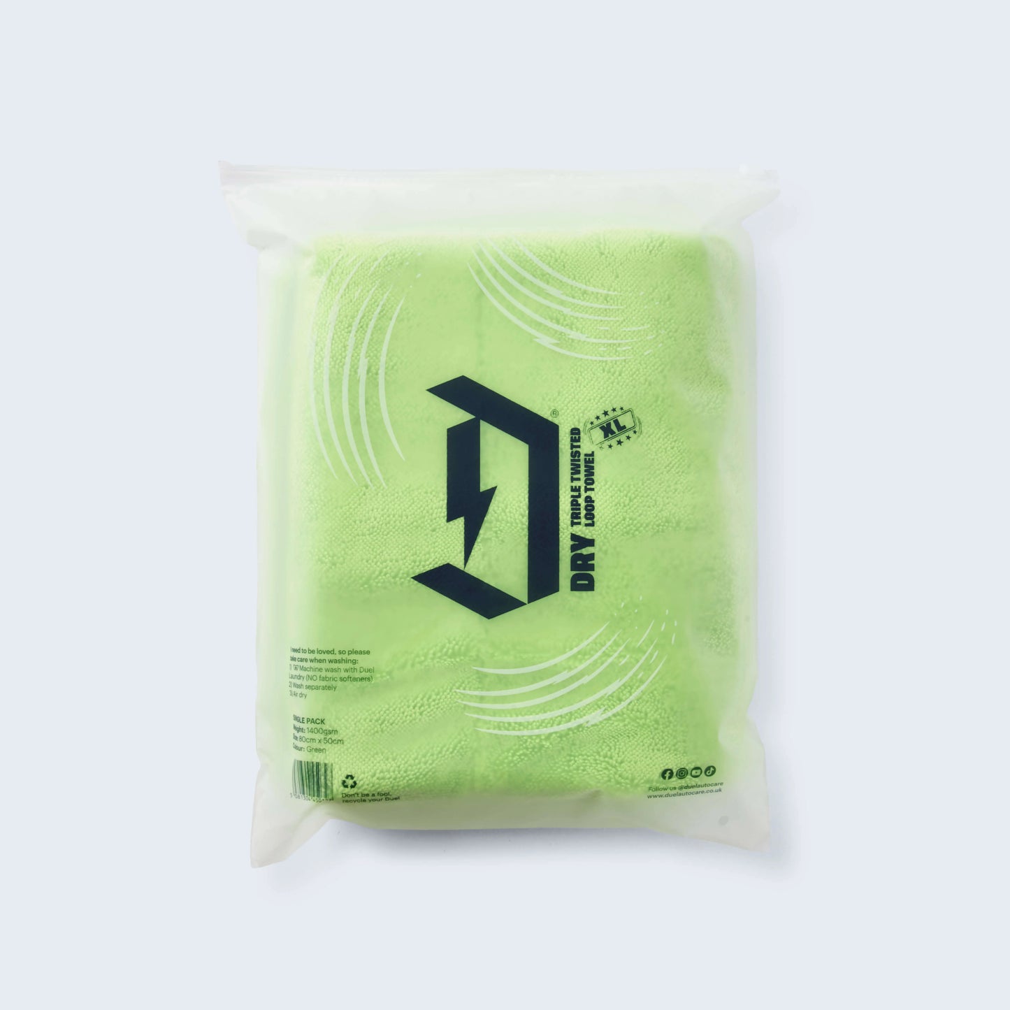 Duel Triple Twisted Loop Drying Towel